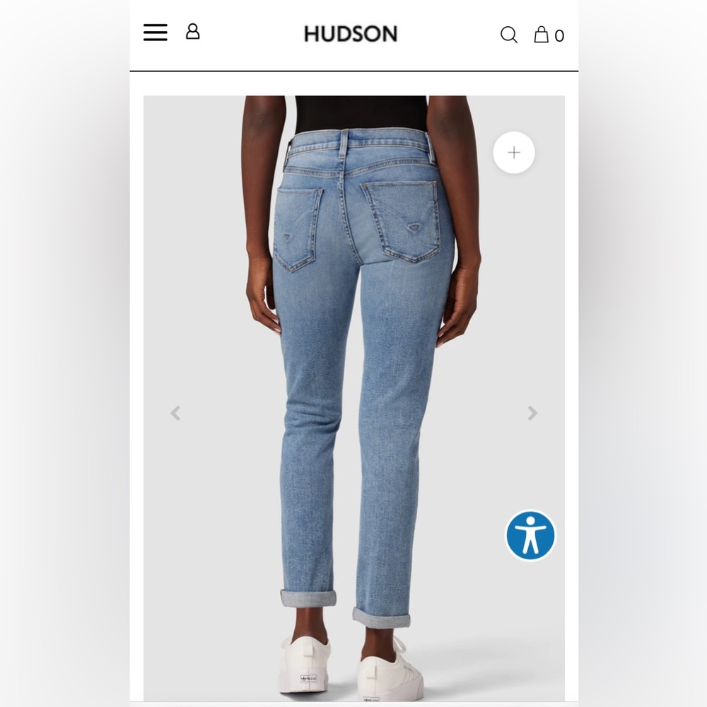 Hudson Lana Maternity Jean - Boyfriend Ankle